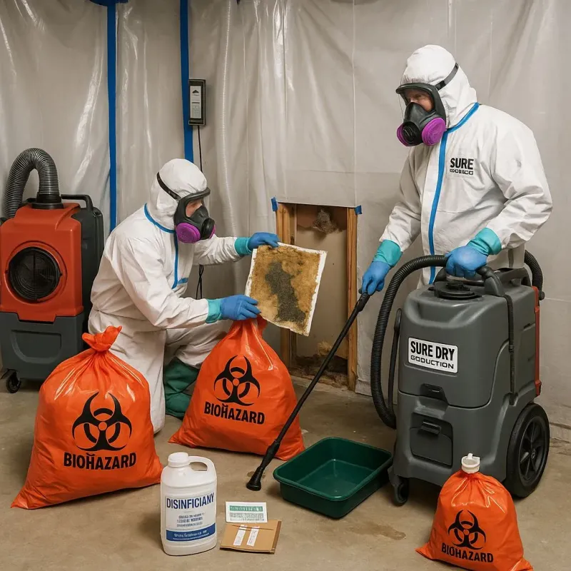 Contaminated Water Handling Protocols process in Onion Creek, TX